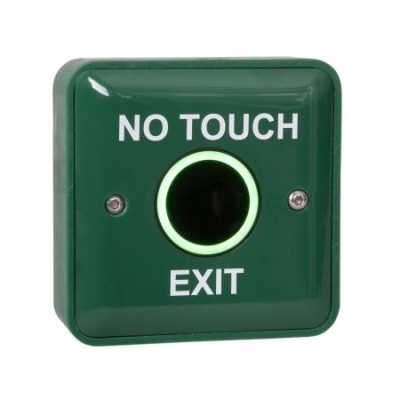 RGL EBNT/TF-4 Hands Free operation - NO TOUCH Exit Device - Sensor (illuminated - Red/Green) Anti bacterial plastic, surface mounted, includes back box. IP65